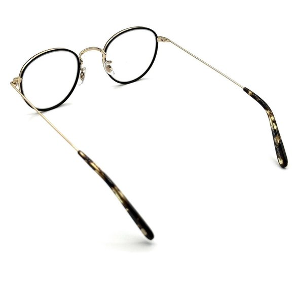 Garrett Leight GLCO Unisex Paloma Matte Black-Gold Eyeglasses New  - Picture 5 of 5